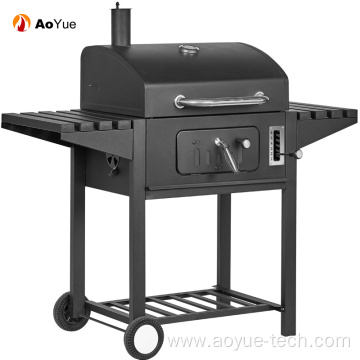 Portable in the car outdoor charcoal BBQ grill